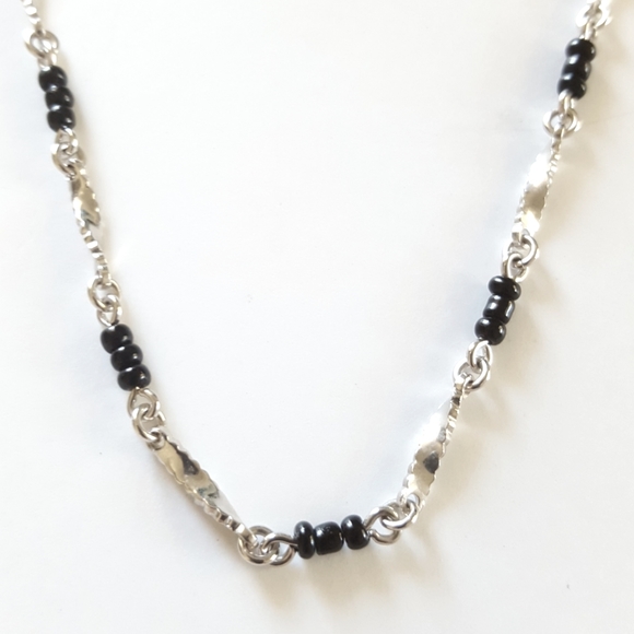 18k White Gold Plated Necklace NEW 💎 - Picture 8 of 9